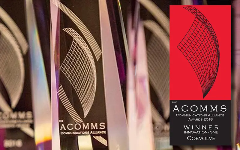 Read more about the article Coevolve Wins Prestigious ACOMM Award for Innovation